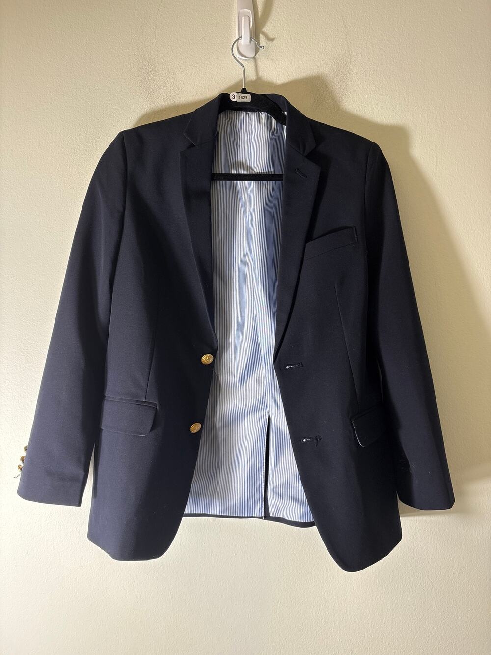 Boys Izod Navy Blue Blazer Sz 14